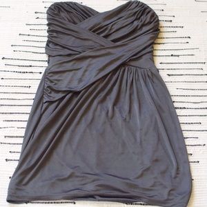 Grey Satin Cocktail Dress (only worn once)
